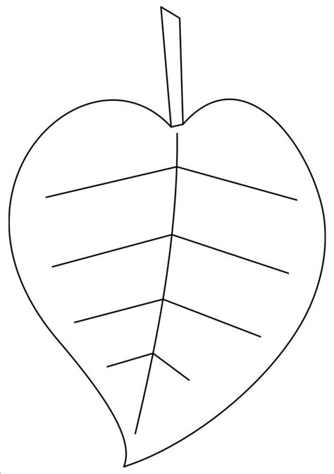 Macrame Leaf Template Printable